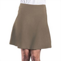 Ladies Flared Skirt Khaki